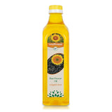 Lazy Shoppy® Wood Pressed Sunflower Oil | Cold Pressed Extracted from Wooden Churner Cooking Oil | Sunflower Oil (1L)