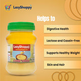 Lazy Shoppy® Pure Cow Ghee With Rich Flavour | Naturally Improves Digestion And Boosts Immunity (200 ML, Jar)