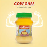 Lazy Shoppy® Pure Cow Ghee With Rich Flavour | Naturally Improves Digestion And Boosts Immunity (200 ML, Jar)
