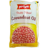 Priya Cooking Oil - Groundnut, 1L Pouch