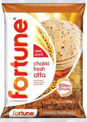 Fortune Chakki Fresh Atta  (10 kg)