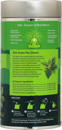 ORGANIC INDIA Tulsi Green Tea Tin  (100 g)