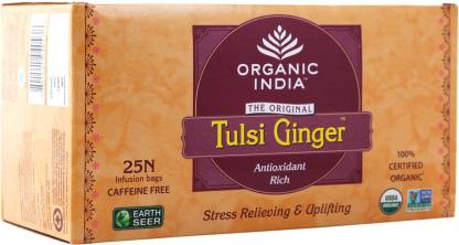 Organic India Tulsi green Tea (25 Tea Bags / 100g Loose Leaf) - FREE  SHIPPING | eBay