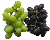 Fresh Green & Black Grapes, 500 g Pack