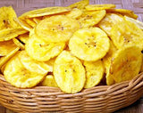 Banana Chips - Yellow Banana Wafers - Chilli Banana Chips - Spicy Banana Chips - ಬಾಳೆಹಣ್ಣು ಚಿಪ್ಸ್ - केले के चिप्स - வாழை சில்லுகள் - വാഴ ചിപ്സ് - Dried Banana Chips (250 Grams)