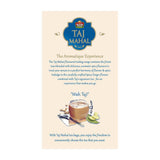 Taj Mahal Spicy Ginger Tea Bags, 25 Pieces