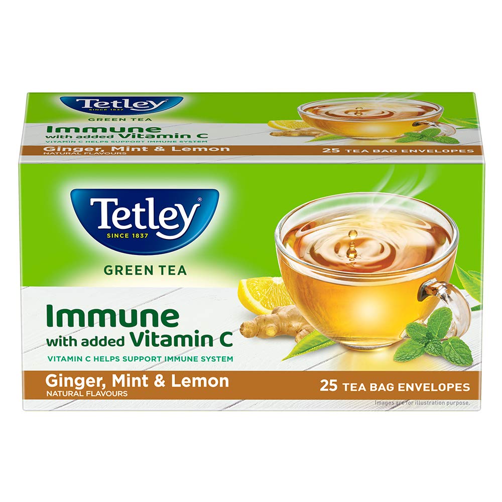 Tetley Tea, Lemon, 100g (50 Tea Bags) – LazyShoppy