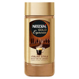 Nescafe Gold Espresso Italian Style Rich with Crema, 100 g