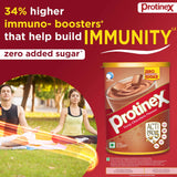 Protinex Health And Nutritional Drink Mix For Adults with High protein & 10 Immuno Nutrients, Tasty Chocolate, 400g