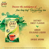 Tata Tea Gold Darjeeling - Fine Long Leaf Authentic Darjeeling Tea - Black Tea - 200g