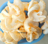 Lazy Shoppy Sabudana Chips - Sabudana Chiwda Spicy Chips - Saggubiyyam Chips - Sabudana Murmura Dry Chips - Sabudana Chiwda Dry Spicy Chips Sprinkled Red Chilli,Salt,Masala (200 Grams)