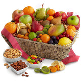 Fresh From The Harvest Fruit, Nut & Chocolate Basket