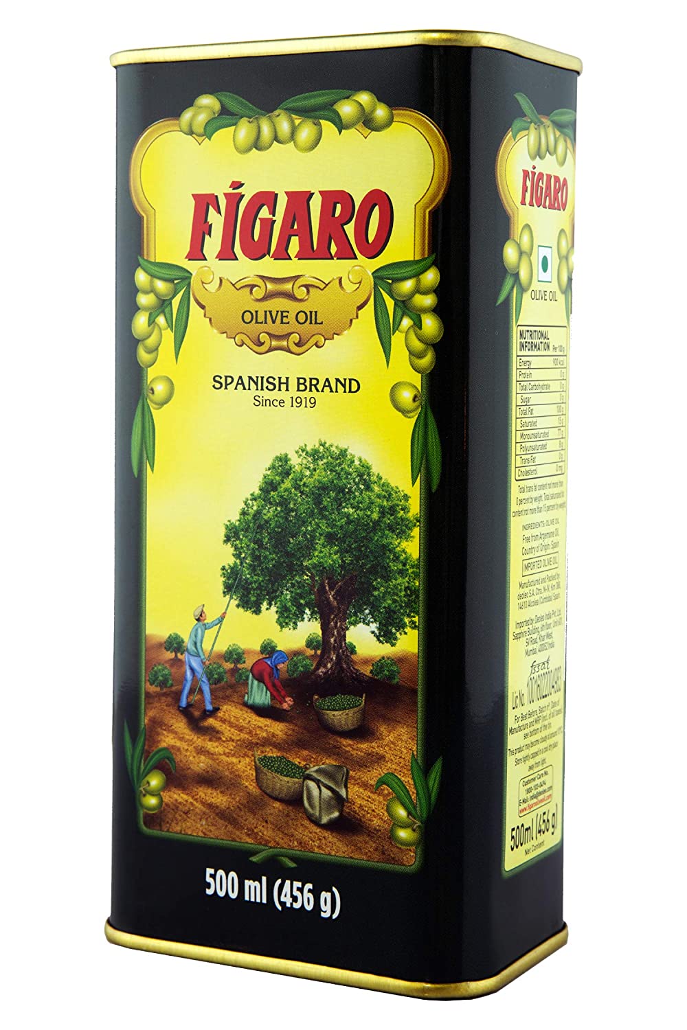 Figaro Olive Oil Tin, 1L