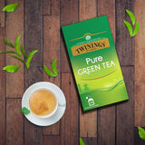 Twinings Pure Green Tea, 100 Teabags, Green Tea, Perfectly Balanced & Refreshing