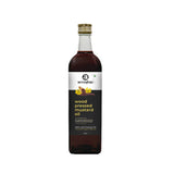 Anveshan Wood Pressed Black Mustard Oil - 1 Litre | Glass Bottle | Kolhu/ Kacchi Ghani/ Chekku | Natural | Chemical-Free