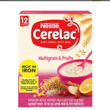 Nestle Cerelac Baby Cereal with Milk - Multigrain & Fruits, From 12-24 Months, 300 g Bag-In-Box