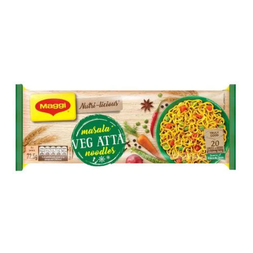 Nestle  - Maggie Masala Veg Atta Noodles - Pouch, 290 gm