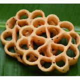 Achu Murukku - Achappam - Rose Cookies - Diwali Snacks - അച്ചപ്പം - Murukku - அச்சுமுறுக்கு  - (10 Achu Murukku in 1 Pack) - South India Special Cookies - Fried Cookies