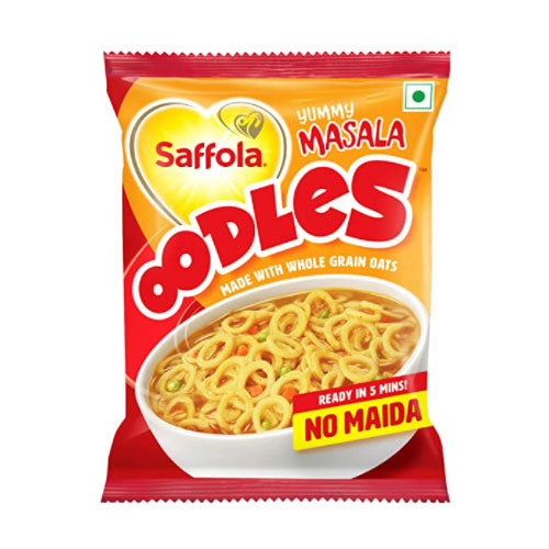 Saffola Oodles Ring Noodles - Yummy Masala, No Maida